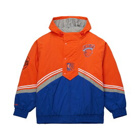 【50%OFF】Mitchell & Ness NBA THROW IT BACK RETRO JACKET VINTAGE LOGO(KNICKS)(ミッチェル＆ネス NBA THROW IT BACK レトロジャケット ヴィンテージロゴ)【メンズ レディース】【プルオーバージャケット】【24FW】【RS12】