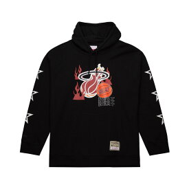 【40%OFF】Mitchell & Ness NBA OVERSIZED HOODIE(HEAT)(ミッチェル＆ネス NBA オーバーサイズ フーディー)【メンズ レディース】【パーカー】【24FW】