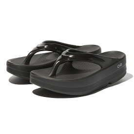 OOFOS OOmega(Black)(ウーフォス ウーメガ)【メンズ レディース】【リカバリーサンダル リフレッシュ】【定番】