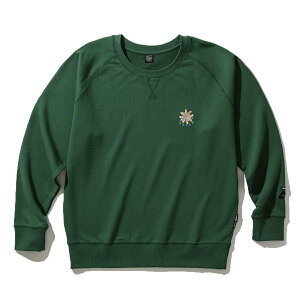 �y���X�g1�_�z�y70%OFF�zPOLER x Kinetics RAGLAN CREW(GREEN)(�|�[���[×�L�l�e�B�N�X ���O���� �N���[)�y�����Y ���f�B�[�X�z�y�X�E�F�b�g �N���[�l�b�N �g���[�i�[ ���O�����X���[�u �t�����`�e���[ 