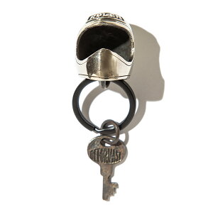 POLER WASABI&POLER HELM Iron keychain (SILVER) (�|�[���[ ���T�r���|�[���[ �w���� �A�C�A�� �L�[�`�F�[��)�y�����Y�z�y�R���{ �L�[�`���[�� �V���o�[�z�y26SS�z