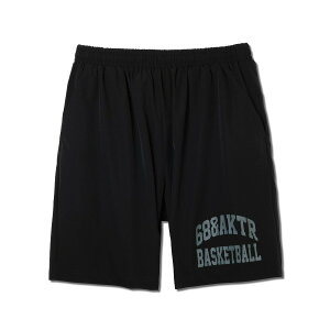 AKTR 68xAKTR ARCH LOGO 6.5INCH SHORTS (BK) (�A�N�^�[ 68xAKTR �A�[�`���S 6.5�C���` �V���[�c)�y�����Y ���f�B�[�X�z�y�V���[�c �n�[�t�p���c �J���b�W���S �R���{ �u���b�N�z�y25FW�z