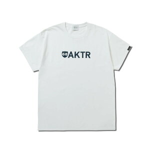 AKTR 68xAKTR LOGO TEE (WH) (�A�N�^�[ 68xAKTR ���S �e�B�[)�y�����Y ���f�B�[�X�z�y����T�V���c �R���{ �z���C�g�z�y25FW�z