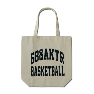 AKTR 68xAKTR ARCH LOGO TOTE BAG (NT) (�A�N�^�[ 68xAKTR �A�[�` ���S �g�[�g�o�b�O)�y�����Y ���f�B�[�X�z�y�g�[�g�o�b�O �J���b�W���S �R���{ �x�[�W���z�y25FW�z