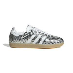adidas Originals SAMBA SHOES (Silver Metallic / Cloud White / Gum) (�A�f�B�_�X�I���W�i���X �T���o �V���[�Y)�y���f�B�[�X �����Y�z�y�N���V�b�N ���[�J�b�g �C���X�p�C�A �J�W���A�� �X�g���[�g �V���o�[