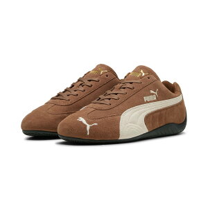 PUMA SPEEDCAT OG (Haute Coffee-Frosted Ivory) (�v�[�} �X�s�[�h�L���b�g OG)�y�����Y ���f�B�[�X�z�y�X�j�[�J�[ �V���[�Y ���[�J�b�g ���[�V���O�V���[�Y �u���E���z�y26SS�z