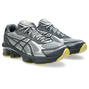 ASICS GEL-KINETIC FLUENT (Gravel/Carbon) (�A�V�b�N�X �Q�� �L�l�e�B�b�N �t���[�G���g)�y�����Y ���f�B�[�X�z�y�X�j�[�J�[ �����j���O�V���[�Y �^�E�����[�X �N�b�V������ �O���[�z�y26SS�z