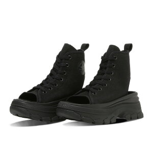 CONVERSE ALL STAR TREKWAVE CUTOUT SANDAL (�u���b�N���m�N���[��) (�R���o�[�X �I�[���X�^�[�g���b�N�E�G�[�u�J�b�g�A�E�g�T���_��)�y���f�B�[�X�z�y���� �T���_�� �N�b�V������ �u���b�N�z�y26SS�z