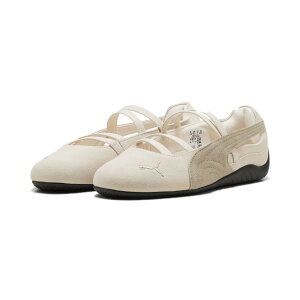 PUMA SPEEDCAT BALLET SD WNS (Alpine Snow-PUMA Black) (�v�[�} �X�s�[�h�L���b�g �o���G SD WNS)�y���f�B�[�X�z�y���[�V���O�V���[�Y �����Y ���C�t�X�^�C���V���[�Y �X�j�[�J�[ �x�[�W���z�y26SS�z