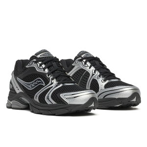 Saucony PROGRID TRIUMPH 4 (BLACK/SILVER) (�T�b�J�j�[ �v���O���b�h �g���C�A���t 4)�y�����Y�z�y�N�b�V������ �����j���O �u���b�N�z�y26SS�z