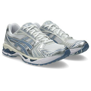 ASICS GEL-KAYANO 14 (White/Light Navy) (�A�V�b�N�X �Q�� �J���m 14)�y�����Y ���f�B�[�X�z�y�Ռ��z�� �N�b�V������ �@�\�� ���K�� ���萫 �V���o�[�z�y26SS�z