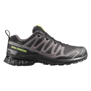 SALOMON XA PRO 3D V9 GORE-TEX (Black / Dark Gull Gray / Acid Lime) (�T������ XA PRO 3D V9 �S�A�e�b�N�X)�y�����Y�z�y�g���C�������j���O�V���[�Y �h���V���[�Y �o�R�C �u���b�N�z�y26SS�z