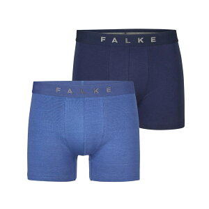FALKE 2-Pack Men Boxer Daily Comfort (SORTIMENT) (�t�@���P �c�[�p�b�N �����Y �{�N�T�[ �f�C���[ �R���t�H�[�g)�y�����Y�z�y�{�N�T�[�p���c 2���g�Z�b�g �u���[�z�y26SS�z