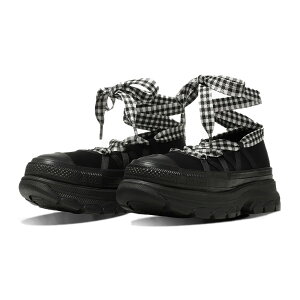 CONVERSE ALL STAR TREKWAVE BL OX (�u���b�N/�u���b�N) (�R���o�[�X �I�[���X�^�[ �g���b�N�E�G�[�u BL OX)�y���f�B�[�X�z�y���� �X�j�[�J�[ ���f�B�[�X �o���G�R�A �X�j�[�J�[ �u���b�N�z�y26SS�z