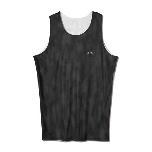 AKTR MELT CAMO REVERSIBLE TANK (BKxWH) (�A�N�^�[ �����g �J�� ���o�[�V�u�� �^���N)�y�����Y�z�y�^���N�g�b�v ���o�[�V�u�� �X�|�[�c�E�F�A ���b�V���f�� �y�� �ʋC�� �u���b�N�z�y26SS�z