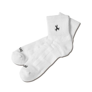 AKTR ATLAS SOCKS SHORT (WH) (�A�N�^�[ �A�g���X �\�b�N�X �u�V���[�g�v)�y�����Y�z�y�V���[�g�\�b�N�X ����~�� �N�b�V������ �z���C�g�z�y26SS�z