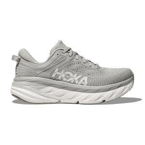 HOKA BONDI 7 (�n�[�o�[�~�X�g / �z���C�g) (�z�J �{���_�C 7)�y�����Y�z�y�t��EVA�~�b�h�\�[�� �N�b�V������ �ʋC�� �O���[�z�y26SS�z