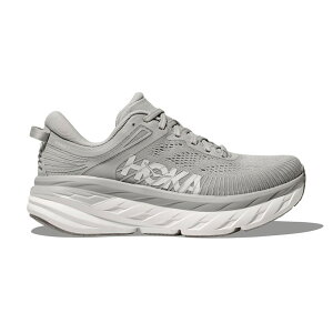 HOKA BONDI 7 (�n�[�o�[�~�X�g / �z���C�g) (�z�J �{���_�C 7)�y���f�B�[�X�z�y�t��EVA�~�b�h�\�[�� �N�b�V������ �ʋC�� �O���[�z�y26SS�z