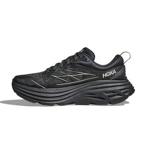 HOKA STEALTH/TECH BONDI 8 CAGED (�u���b�N / �V���o�[) (�z�J �X�e���X/�e�b�N �{���_�C 8 �P�[�W�h)�y�����Y ���f�B�[�X�z�y�y�� �e�͐� �����j���O �u���b�N�z�y26SS�z