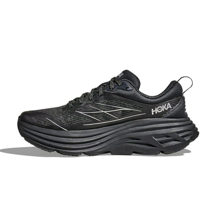 楽天市場】HOKA STEALTH/TECH BONDI 8 CAGED (ブラック / シルバー 