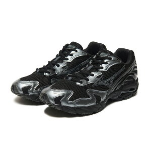 MIZUNO WAVE RIDER 10 (�u���b�N×���^���b�N�O���[) (�~�Y�m �E�F�[�u���C�_�[10)�y�����Y ���f�B�[�X�z�y�����j���O�V���[�Y �y�ʃX�j�[�J�[ ���g���X�j�[�J�[ �N�b�V������ �ʋC�� �u���b�N�z�y