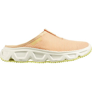 SALOMON REELAX SLIDE 6.0 (Almond Cream / Vanilla Ice / Sunny Lime) (�T������ �����b�N�X �X���C�h 6.0)�y���f�B�[�X�z�y���J�o���[�V���[�Y �X���b�|���V���[�Y �s���N�z�y26SS�z