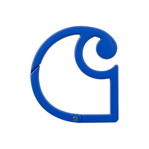 Carhartt WIP C-LOGO CARABINER (Blue) (�J�[�n�[�g���[�N�C���v���O���X C���S�J���r�i)�y�����Y ���f�B�[�X�z�y�J���r�i �����A�N�Z�T���[ �������� �L�[�z���_�[ �A�E�g�h�A�G�� �u���[�z�y26SS�z