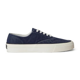 POLO RALPH LAUREN KEATON V2-SNEAKERS-L (NAVY) (ポロ ラルフ ローレン キートン V2 スニーカーズ L)【メンズ レディース】【ロートップスニーカー バルカナイズ製法 トレッドラバー ネイビー】【26SS】