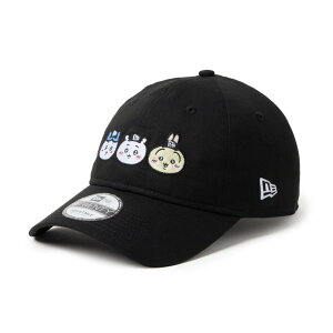 NEW ERA CHIIKAWA �hCHIIKAWA /_HACHIWARE /_USAGI�h 9TWENTY (�u���b�N) (�j���[�G�� �������� �g�`�C�J��/�n�`����/�E�T�M�h �i�C���g�D�G���e�B)�y�����Y ���f�B�[�X�z�y�L���b�v �X�q �x�[�X�{�[���L���b