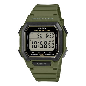 CASIO W-738H-3AJF (OLIVE) (�J�V�I W-738H-3AJF)�y�����Y�z�y�A�N�e�B�u�V�[�� ���p�� �f�W�^�����v �I���[�u�z�y26SS�z