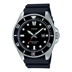 CASIO MDV-107-1A1JF (BLACK) (�J�V�I MDV-107-1A1JF)�y�����Y�z�y���^���A�i���O �}�����X�|�[�c�d�l �u���b�N�z�y26SS�z