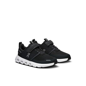 On Cloud Play 2 (Black / White) (オン クラウドプレイ 2)【キッズ】【軽量スニーカー クッション性 ランニングシューズ キッズスニーカー ブラック】【26FW】