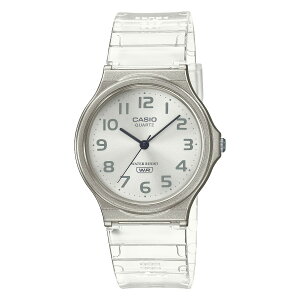 CASIO MQ-24S-7BJF (CLEAR) (�J�V�I MQ-24S-7BJF)�y���f�B�[�X�z�y�r���v �X�P���g���J���[ ���퐶���p�h���@�\ �����o���h �y�� �N���A�z�y26FW�z