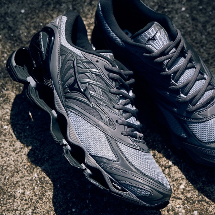 楽天市場】MIZUNO WAVE PROPHECY LS (グレー×ブラック×ダークグレー 