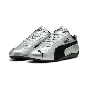 PUMA SPEEDCAT METAL (PUMA Silver-PUMA Black) (v[} Xs[hLbg ^bN)yY fB[XzyXj[J[ [VOV[Y`[t Vo[zy25FWz