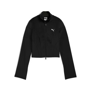 �y30%OFF�zPUMA DARE TO SLIM CROPPED TRACK JACKET (PUMA Black) (�v�[�} DARE TO �X���� �N���b�v�h �g���b�N�W���P�b�g)�y���f�B�[�X�z�y�A�E�^�[ �V���[�g�W���P�b�g �X�����t�B�b�g �X�y�[�T�[���n �g����