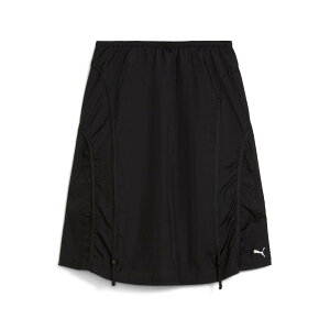 PUMA DARE TO WOVEN MIDI SKIRT (PUMA Black) (v[} DARE TO E[u ~fB XJ[g)yfB[XzyXJ[g M[tBbg bvXgbv O TCNf ubNzy25FWz