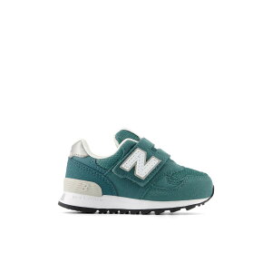 New Balance 313 Hook and Loop (New Spruce With Silver Metallic) (j[oX IO313)yLbYzyqC LbYXj[J[ NbV ϋv LTCY ʃt@Xi[ OL O[zy25FWz