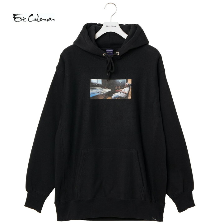 楽天市場】APPLEBUM “ERIC COLEMAN” SWEAT HOODIE-J (Black) (アップ 