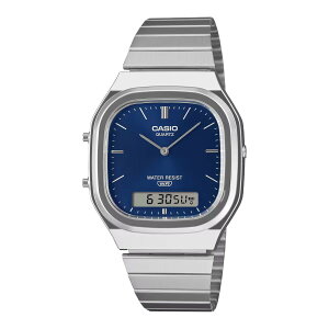 CASIO AQ-240E-2A2JF (BLUE) (�J�V�I )�y�����Y ���f�B�[�X�z�y�f�W�^�����v �A�i���O���v ���^���o���h �����A���[�� �X�g�b�v�E�I�b�` �u���[�z�y26FW�z