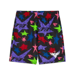 �y30��OFF�zPUMA LAMELO STAR VISION AOP 7INCH SHORTS (PUMA Black-AOP) (�v�[�} ������ �X�^�[ �r�W���� AOP 7�C���` �V���[�c)�y�����Y ���f�B�[�X�z�y�n�[�t�p���c �I�[�o�[�T�C�Y ���b�V�� �u���b�N�z�y25FW