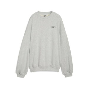 �y30%OFF�zPUMA x ROSE OVERSIZED CREW TR (Flat Light Gray Heather) (�v�[�} x ���[ �I�[�o�[�T�C�Y�h �N���[ TR)�y���f�B�[�X�z�y�g�b�v�X �N���[�l�b�N �R���{ �O���[�z�y25FW�z