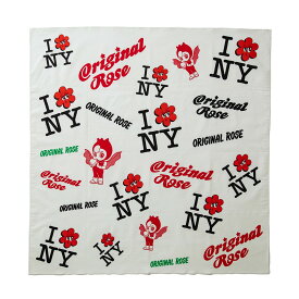 【20％OFF】ORIGINAL ROSE BIG BANDANA (オリジナルローズ ビッグ バンダナ)【メンズ レディース】【バンダナ ファッション雑貨 アクセサリー ギフト インテリア クリア】【25FW】