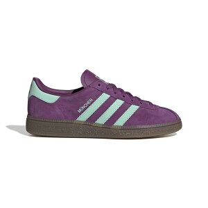 adidas Originals MUENCHEN (Rich Mauve / Clear Mint / Gum5) (アディダスオリジナルス ミュンヘン)【レディース メンズ】【スニーカー シューズ ローカット ガムソール レザー 快適 パープル】【25FW】