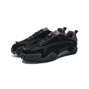 PUMA MOSTRO XC GTX (PUMA Black-Midnight Plum) (�v�[�} ���X�g�� XC GTX)�y�����Y�z�y�X�j�[�J�[ ���[�J�b�g �A�E�g�h�A �h�� ���V��Ή� �u���b�N�z�y25FW�z