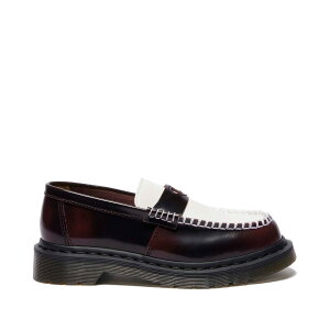 Dr. MARTENS PENTON HEART LOAFER SHOE (CHERRY RED+WHITE) (hN^[}[` PENTON HEART [t@[ V[Y)yfB[Xzy[t@[ yg c[g bNgD U[ bhzy25FWz