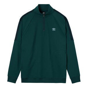 �y20��OFF�zUMBRO [AWAY DAYS] Sweat Half Zip Top (�O���[��) (�A���u�� �A�E�F�C�f�C�Y �X�E�F�b�g�n�[�t�W�b�v�g�b�v)�y�����Y ���f�B�[�X�z�y�T�b�J�[ �n�[�t�W�b�v �g�b�v �E�H�[���A�b�v �@�\�� �O