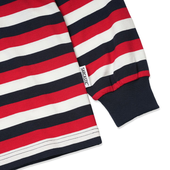 楽天市場】【30%OFF】SARCASTIC Bily Stripe Long Sleeve (Red