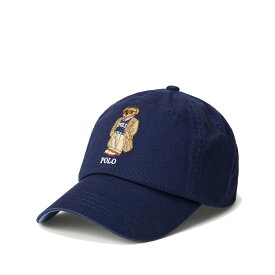 POLO RALPH LAUREN POLO BEAR CLASSIC SPORT CAP (NEWPORT NAVY) (ポロ ラルフ ローレン ポロベア クラシック スポーツ キャップ)【メンズ】【帽子 キャップ コットンツイル ネイビー】【25FW】