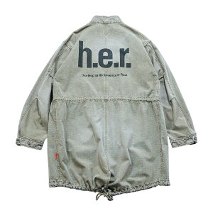 �y20%OFF�zAPPLEBUM Bleach Army Coat (Khaki) (�A�b�v���o�� �u���[�` �A�[�~�[�R�[�g)�y�����Y�z�yM65 �W���P�b�g �~���^���[ �A�[�~�[�R�[�g ���B���e�[�W�e�C�X�g �t�B�b�V���e�[�� �I���[�u�z�y25FW